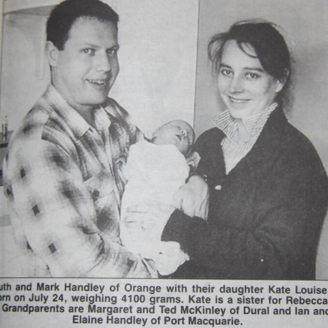 The Central Western Daily's baby photos from July, 1996