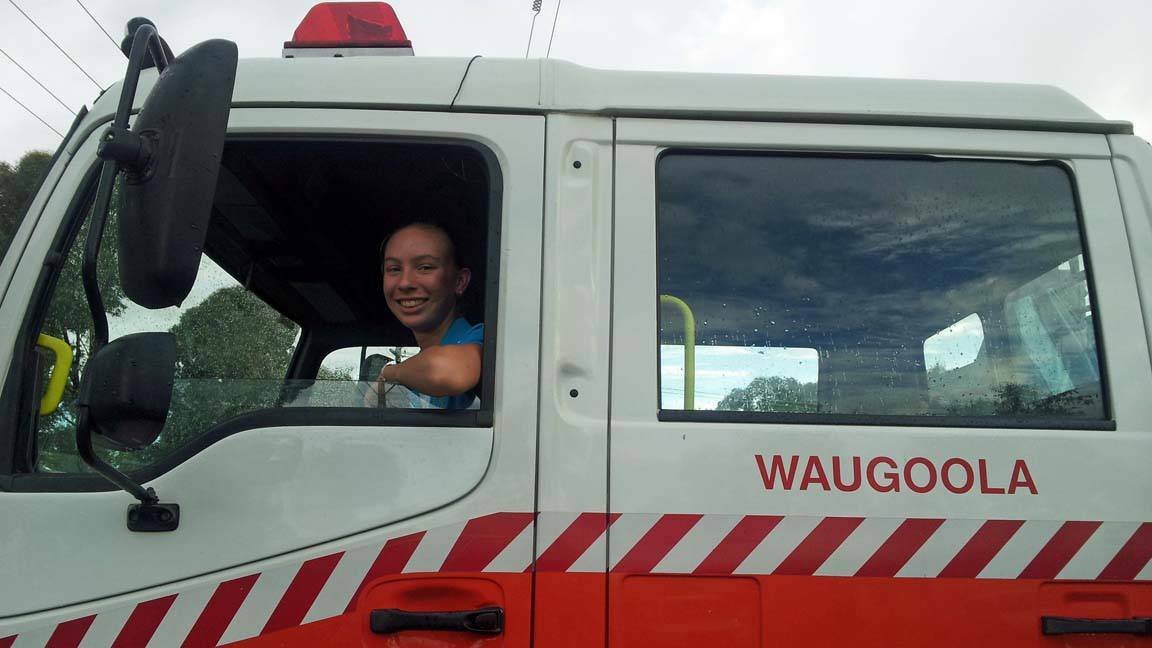 COWRA: With both parents in the Rural Fire Service, it was only a matter of time before 14-year-old Claire Liversidge stepped up to the plate.