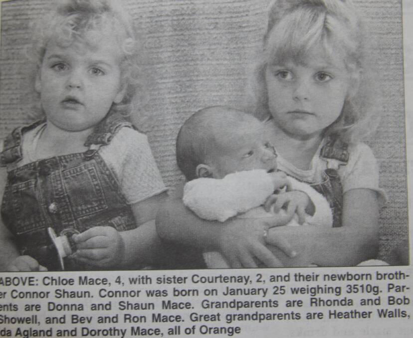The Central Western Daily's baby photos from February, 1999