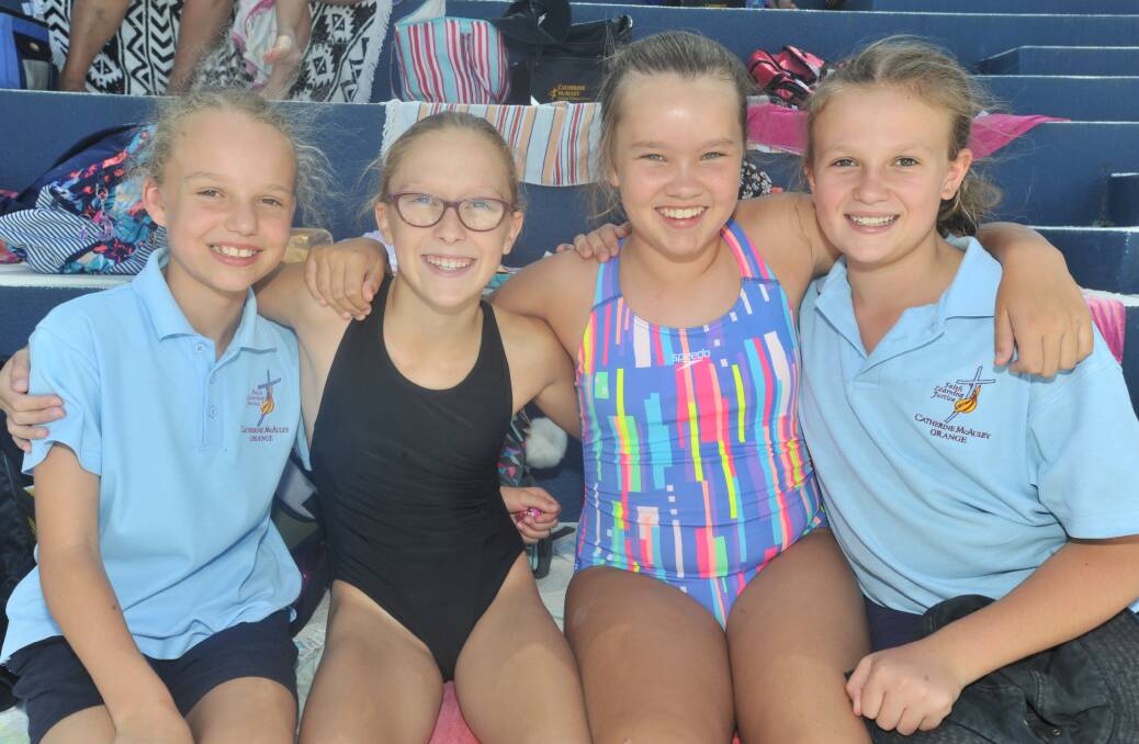All of our photos of the action in the water and in the stands at Orange Aquatic Centre