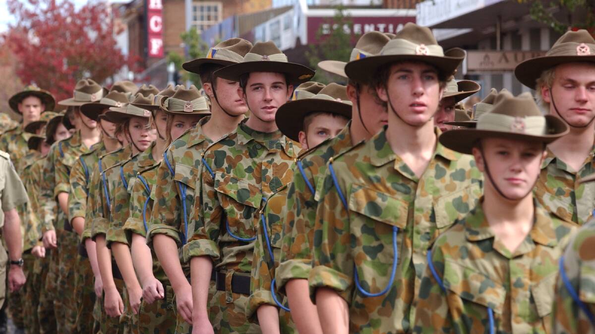 IN LEGENDS' FOOTSTEPS: Every year on April 25 Orange shows exactly what Anzac Day means, as these photos from 2002 to 2013 reveal. Photos: JUDE KEOGH, MARK LOGAN and STEVE GOSCH