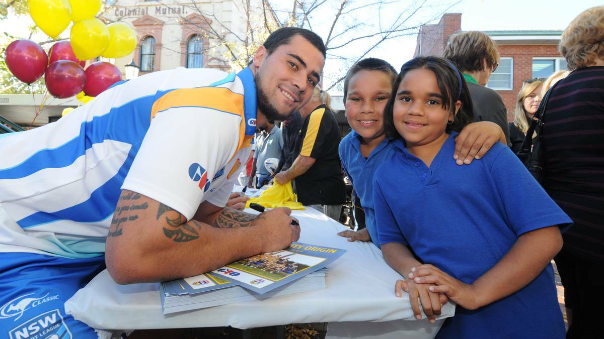 BEST OF THE PESTS?: City's Andrew Fifita may have been popular with fans on Thursday, but a couple of his team-mates nominated him as the side's biggest pest.
