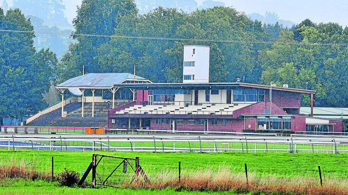 ABANDONED: Stewards have been forced to cancel Wednesday's race meeting at Towac Park.