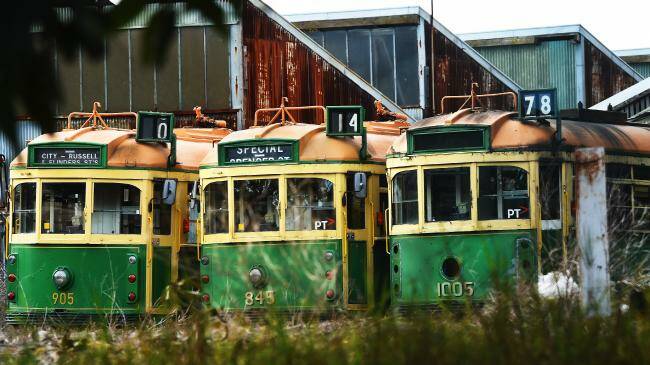 TIME TO BUY?: There's some excellent bargains going in Melbourne for decommissioned trams. 