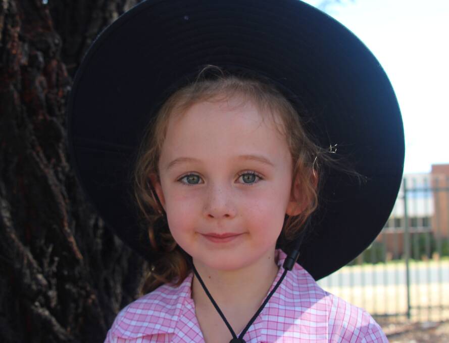 HAVING HER SAY: Matilda was not shy about sharing her thoughts on kindergarten at St Mary's in chapter two of 'The Kindergarten Diaries'. Photo: NICOLE KUTER