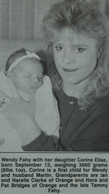 The Central Western Daily's baby photos from September, 1994