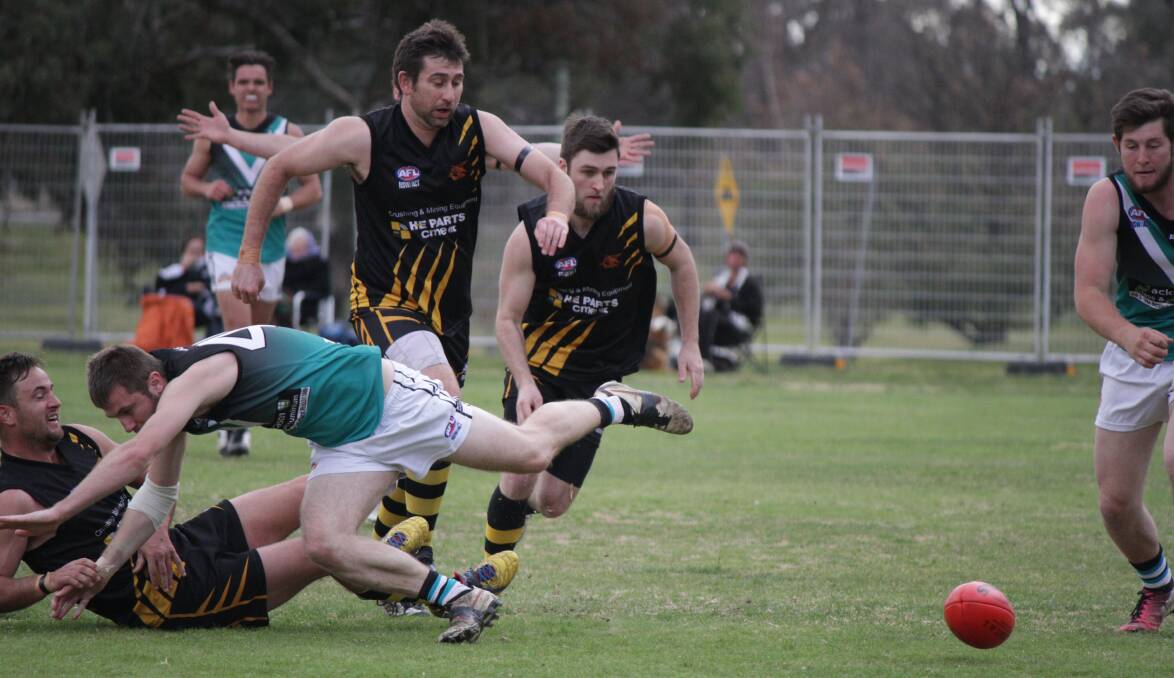 All the action from Saturday's semi-final at the Country Club Oval