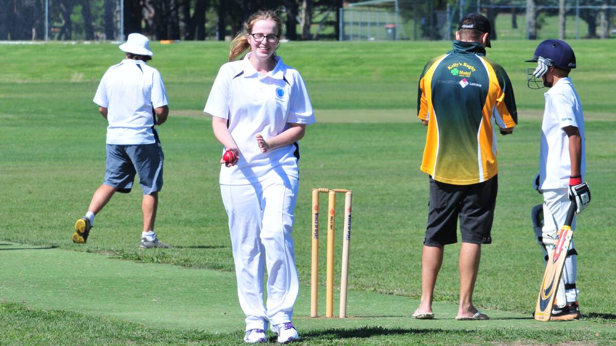 CRICKET: Lizzy Silvester. Photo: JUDE KEOGH