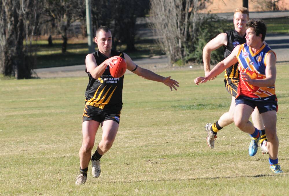 All the action from Saturday's Central West AFL game at the Country Club Oval