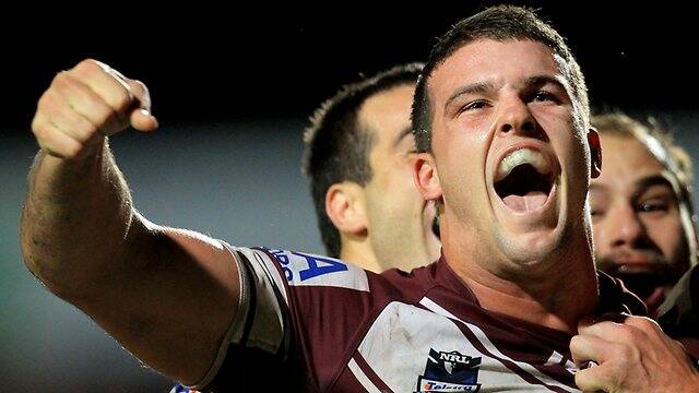 IN DUBBO: Manly's Darcy Lussick.