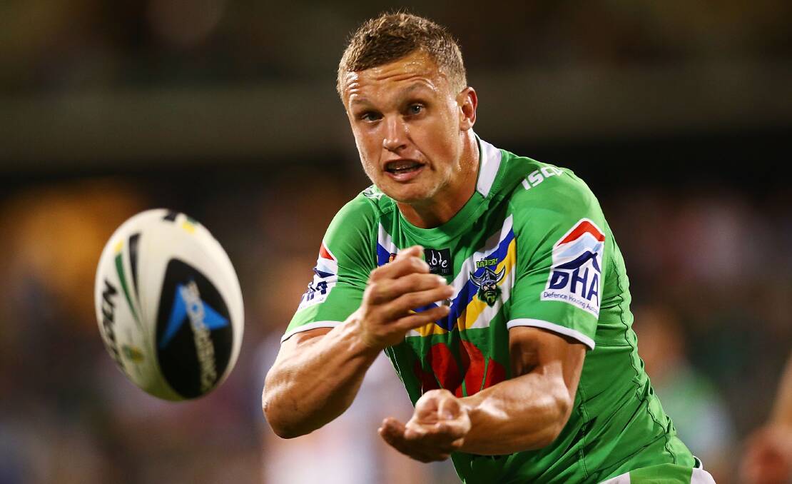 WORTH WAITING FOR: Former Orange junior Jack Wighton has been playing at five-eighth for the struggling Canberra Raiders in the NRL. Photo: GETTY IMAGES