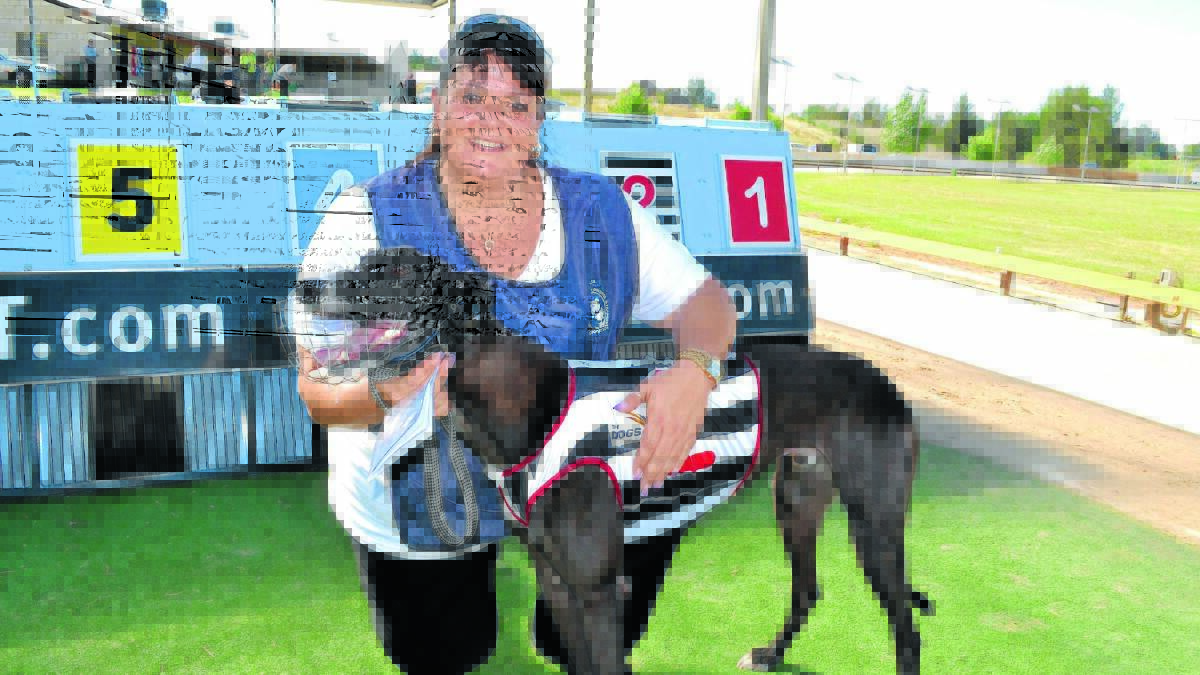 DON’T TAR US WITH THE SAME BRUSH: Greyhound owner and trainer Amanda Ginn says “95 per cent of owners and trainers do the right thing” and wouldn’t be involved in live baiting. 
Photo: CHRIS SEABROOK