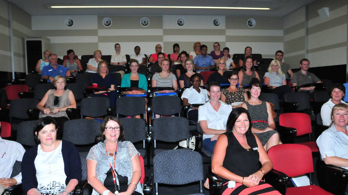 WORLD IS THEIR OYSTER: Half of the registered nurses and midwives welcomed to the Western Local Health District yesterday will be allocated to Orange. 
Photo: LUKE SCHUYLER 0210lsnurse