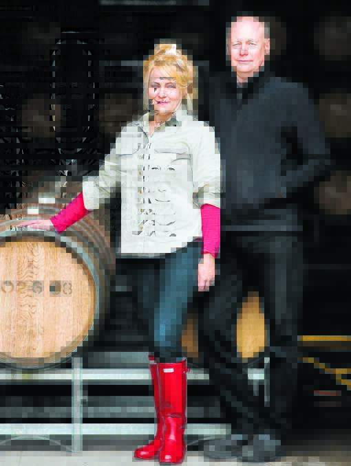 HARD WORK PAYS OFF: Ross Hill Wine’s Rochelle and Phil Kerney are thrilled to be nominated as a Gourmet Traveller Wine Magazine winemaker of the year finalist. Photo: CONTRIBUTED