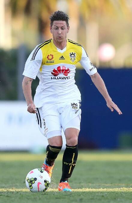 FLOURISHING: Blayney’s Nathan Burns has made a great start to his career at Wellington Phoenix. Photo: GETTY IMAGES