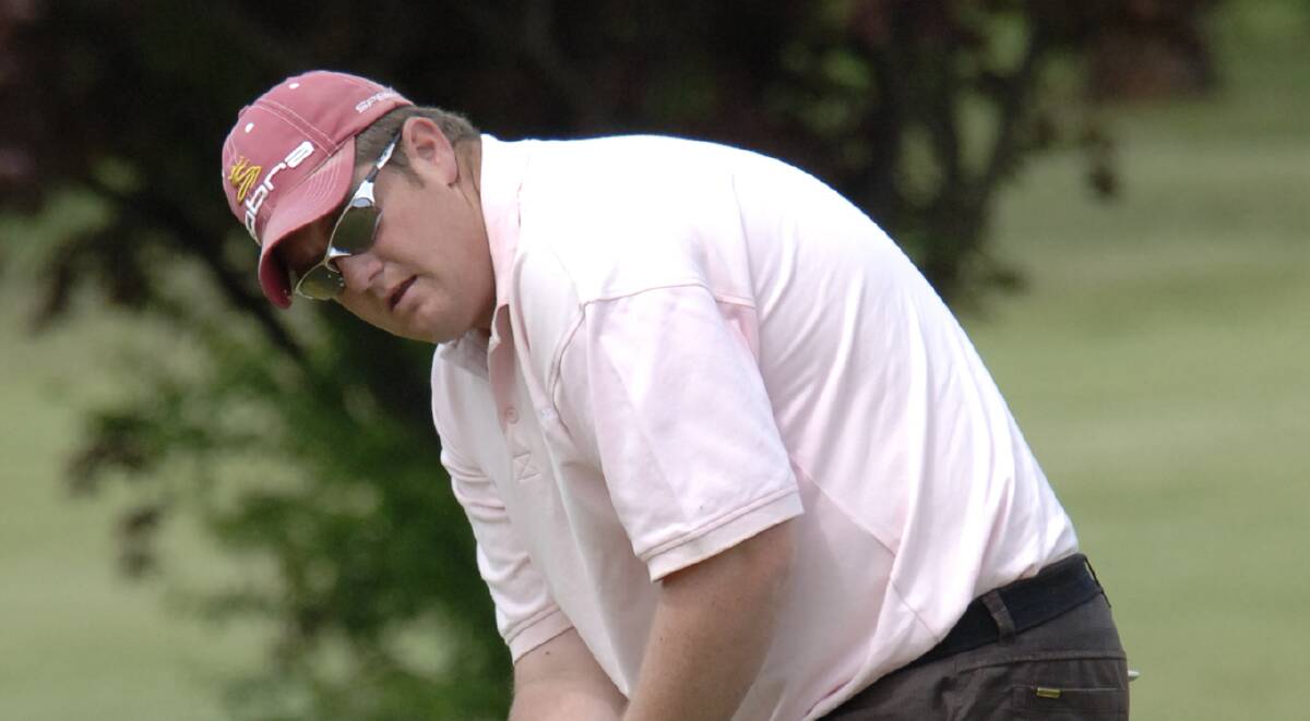 RETURN: Dean Turner makes his comeback for Duntryleague in the CWDGA divison one semi-final tomorrow.