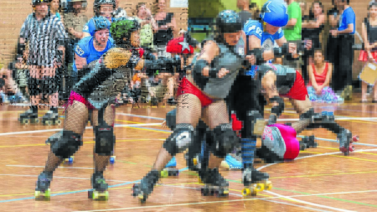 GET OUT OF MY WAY: Viewers and participants in this weekend's Derby Fest Home Grown bootcamp can expect plenty of action at the Orange PCYC. Photo: contributed