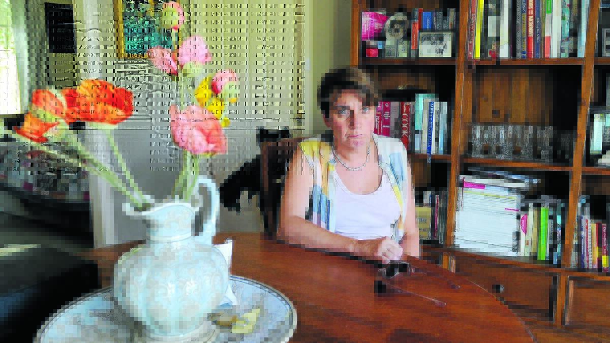 OUT OF LUCK: Prue McCarthy is ineligible for the disability support pension despite living with cerebral palsy. Photo: STEVE GOSCH                                                                                 0308sgprue1