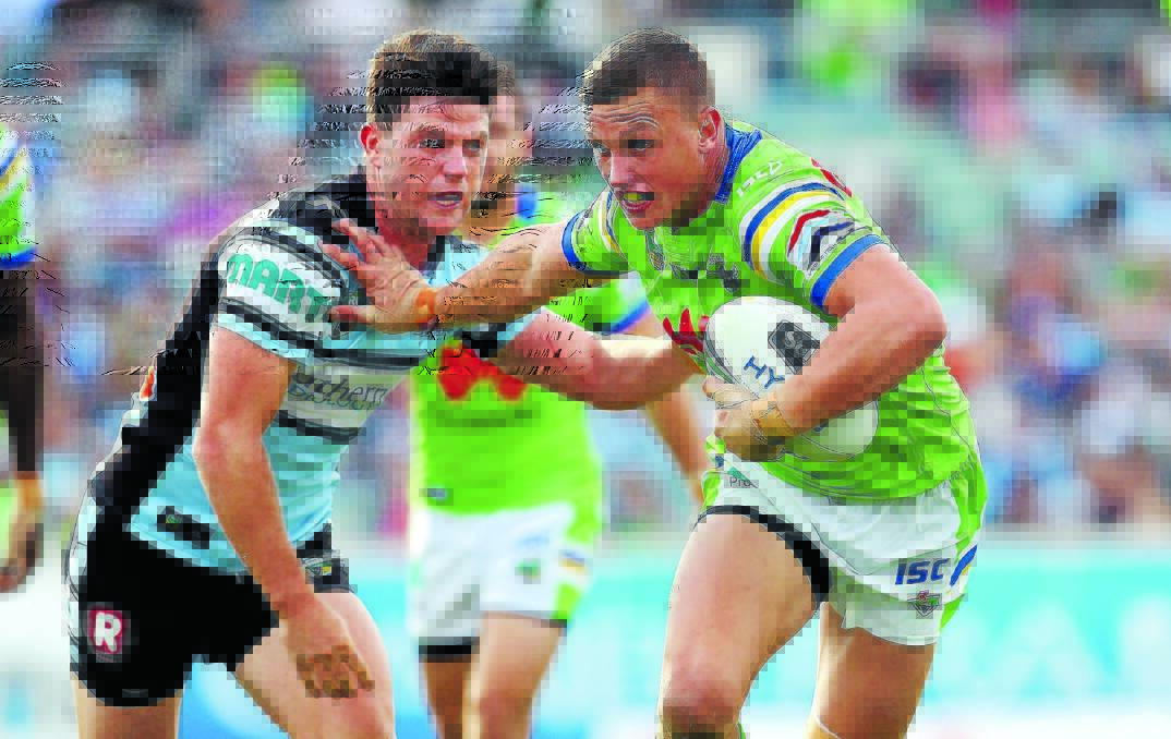 COUNTRY BOY: Orange product and Canberra Raiders fullback Jack Wighton has been named in the Country Origin team.