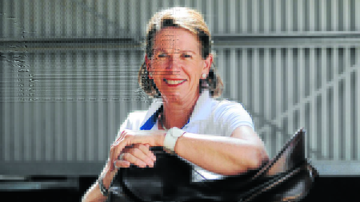 COUNTRY WOMAN: Kerry Pinnell has been awarded the Order of Australia Medal for her services to agricultural education and equestrian sports. 
Photo: STEVE GOSCH
0123sgpinnell
