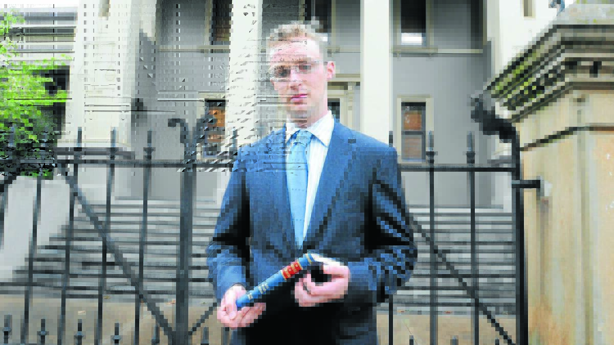 WAKE-UP CALL: Orange solicitor Philip Boncardo says a landmark court ruling in favour of a schoolteacher who was defamed on Twitter should serve as a warning to people to be cautious on social media. Photo: STEVE GOSCH 0305twitter