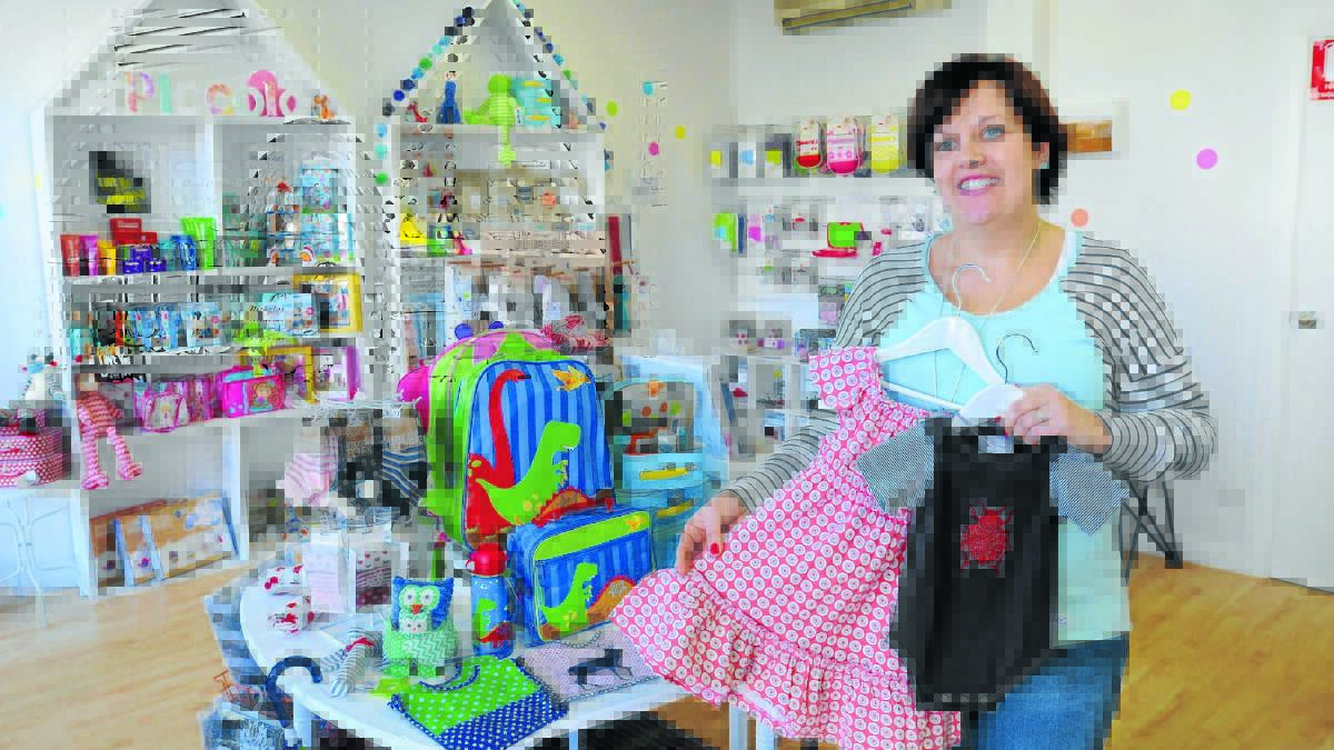 NEW BEGINNING: Renae Allcorn has opened a new children’s store, Piccolo. 
Photo: STEVE GOSCH 0808sgpiccolo