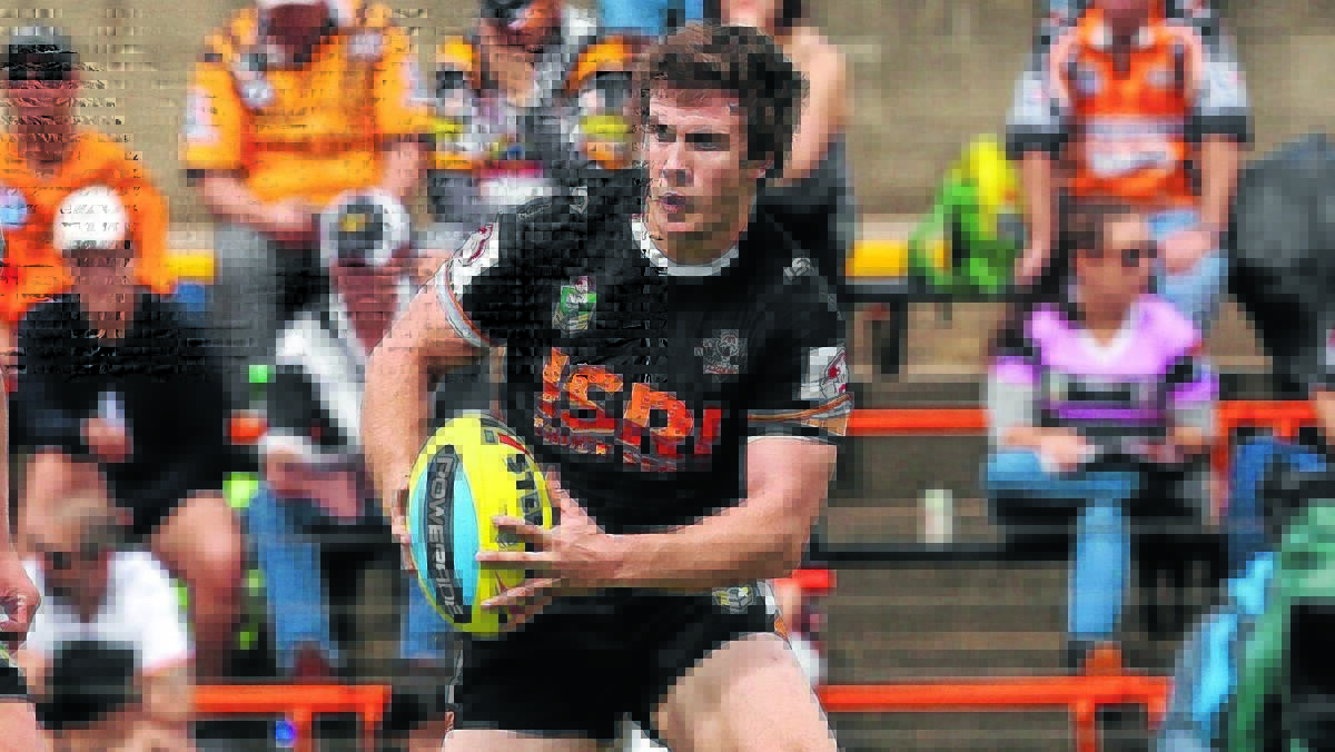 TIGER TOM: Orange CYMS product Tom Satterthwaite has been good in seven games for the Tigers so far this Holden Cup season. Photo: WESTS TIGERS