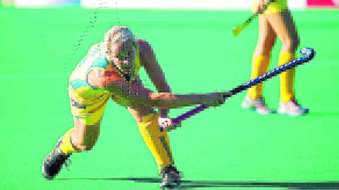 SILVER LINING: Edwina Bone and her Hockeyroos had to settle for second after a disappointing Champions Trophy final loss to Argentina.