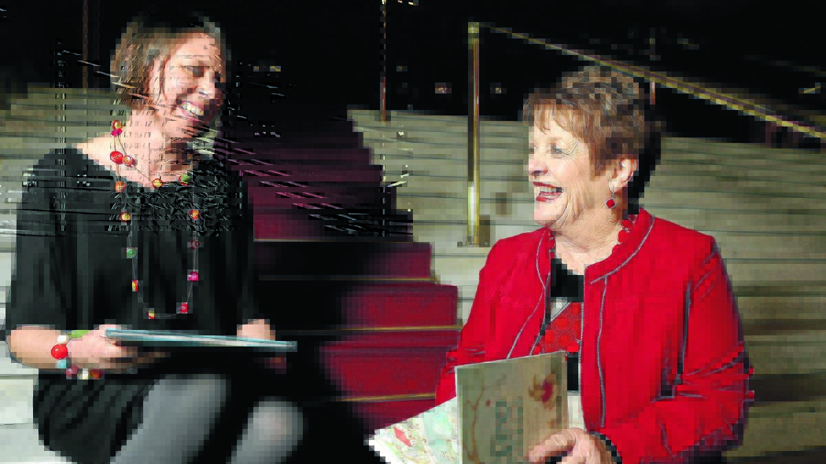 BIG BOOK SUCCESS: Freya Blackwood and Libby Gleeson took out two awards for their collaborations The Cleo Stories: The Necklace and the Present and Go to Sleep, Jessie! at the Children’s Book Council of Australia awards recently. Photo: PAT SCALA/SYDNEY MORNING HERALD