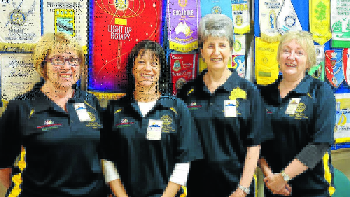 OFF TO NEPAL: Robyn Jeffrey, Evelyn Foucaut, Nanette Fogarty and Robyn Murray are among the Orange Daybreak Rotary-supported volunteer team flying out to Nepal at the weekend to help deliver mental health programs. Photo: CONTRIBUTED
