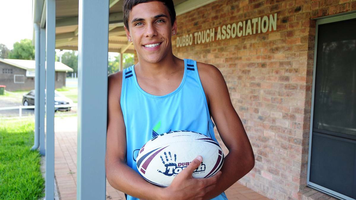 DUBBO: Tyson Fuller is just one of a number of local touch football players representing Dubbo at a high level. Photo: BELINDA SOOLE

