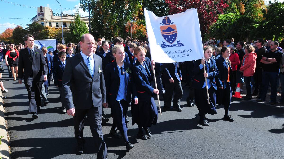 ANZAC DAY: Orange Anglican Grammar School