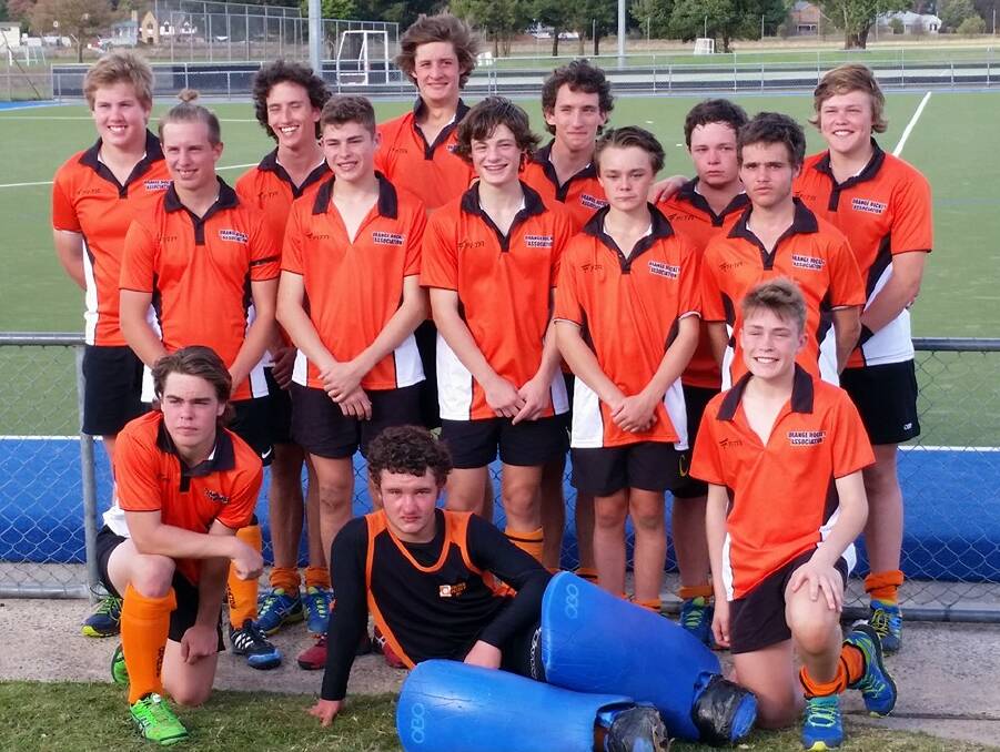 SECOND PLACE: The Orange boys' team that came second in the 2016 division two under-18 state championship. Photo: CONTRIBUTED