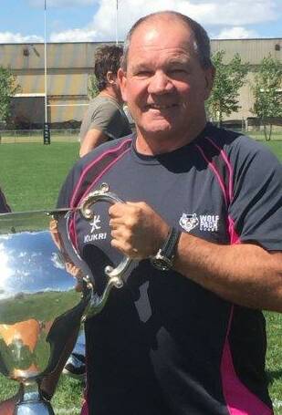 IN CHARGE: Cowra's Col Jeffs is the development team coordinator for the Blue Bulls. Pic: COWRA GUARDIAN