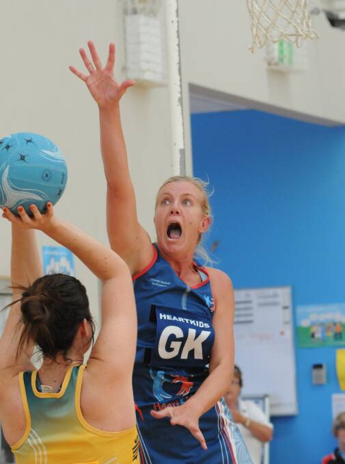 NATIONAL DUTIES: Mardi Aplin will mentor Wanderers Australia on its tour of the Caribbean later this year. Photo: JUDE KEOGH 0131netball7