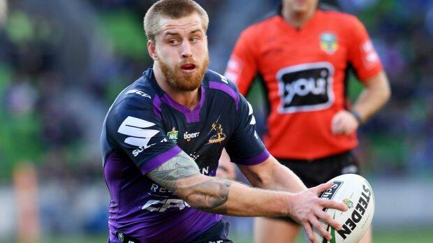 At the crossroads: Cameron Munster of the Storm. Photo: AAP
