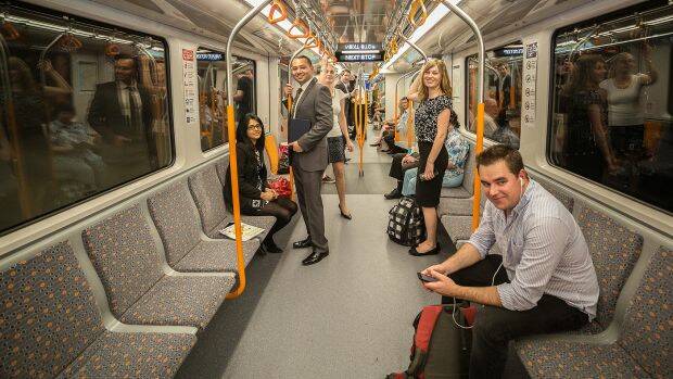 Driverless, single-deck trains will run along the new line to Parramatta. Photo: Supplied
