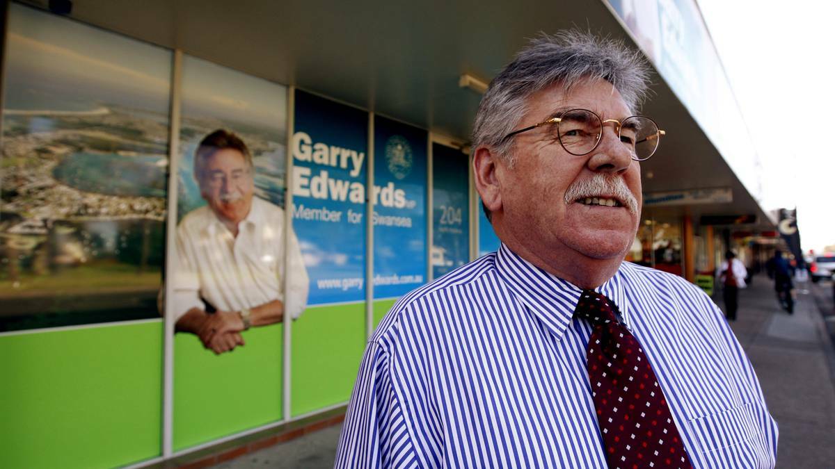 Swansea MP Garry Edwards is devastated by the resignation of O'Farrell. Picture: DEAN OSLAND
