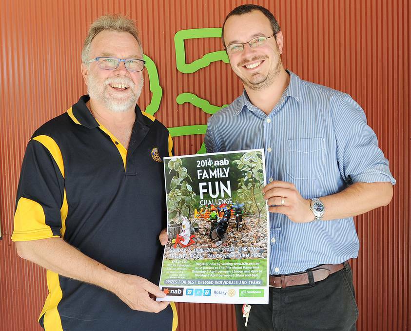 BATHURST: With the nab Blayney to Bathurst (B2B) only a month away, locals are being encouraged to hit the road for the Family Fun Challenge.