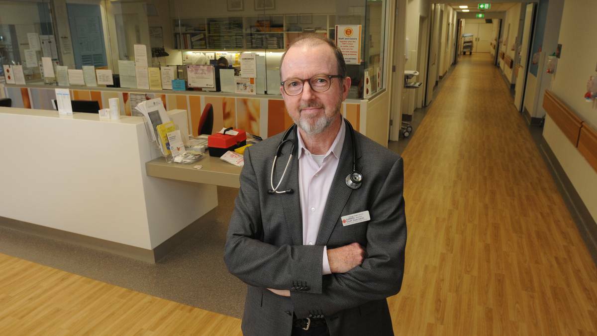 TOP DOC: Dr Gabriel Shannon who has been named in the Queen's Honours List with an Order of Australia was instrumental in setting up a new ward model at Orange hospital. 