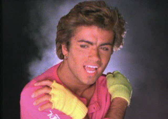 PRETTY IN PINK: Wham's 1986 hit Wake Me Up Before You Go Go is considered to be one of the classic all time jitterbug hits.
