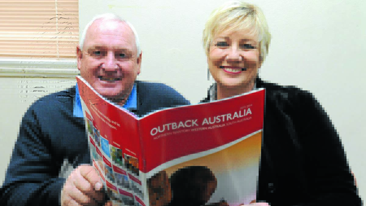 GOING ON HOLIDAY: Grahame and Terry Tilston are looking forward to their trip to Alice Springs and Uluru after their name was drawn from hundreds of entries in the Central Western Daily competition. Photo: OLIVIA SARGENT                                                                               0502winners
