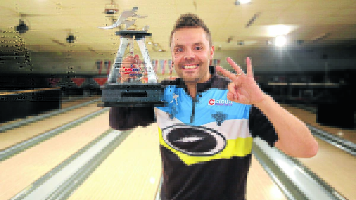 MAIN MAN: Jason Belmonte, not for the first time, took out the Orange Credit Union sportsperson of the year award.
 Photo: GETTY IMAGES