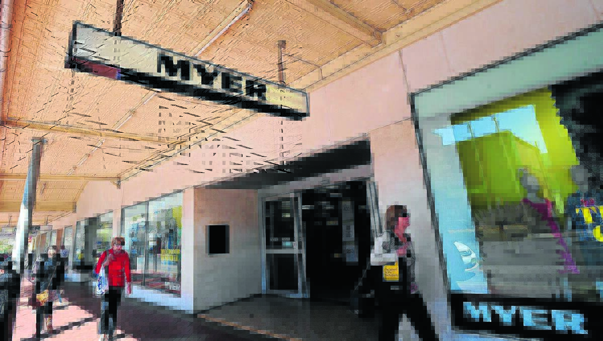 RETAIL THERAPY: Shoppers are feeling the loss of Myer.