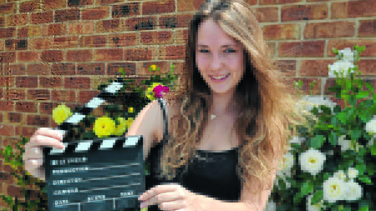 IN ON THE ACT: Kate Williamson, 21, of Orange is travelling to the USA next year where she will take part in the Professional Actors Masterclass with some of the film industry's leading casting directors. Photo: TANYA MARSCHKE. 10tmactor1.
