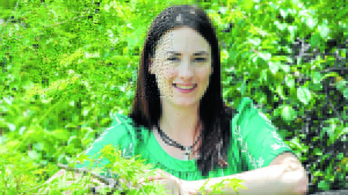 THE ANSWER IS IN SOLAR AND WIND: Orange’s Greens candidate Janelle Bicknell wants Orange to spearhead a push towards clean energy.
 Photo: JUDE KEOGH  0226janellebicknell2