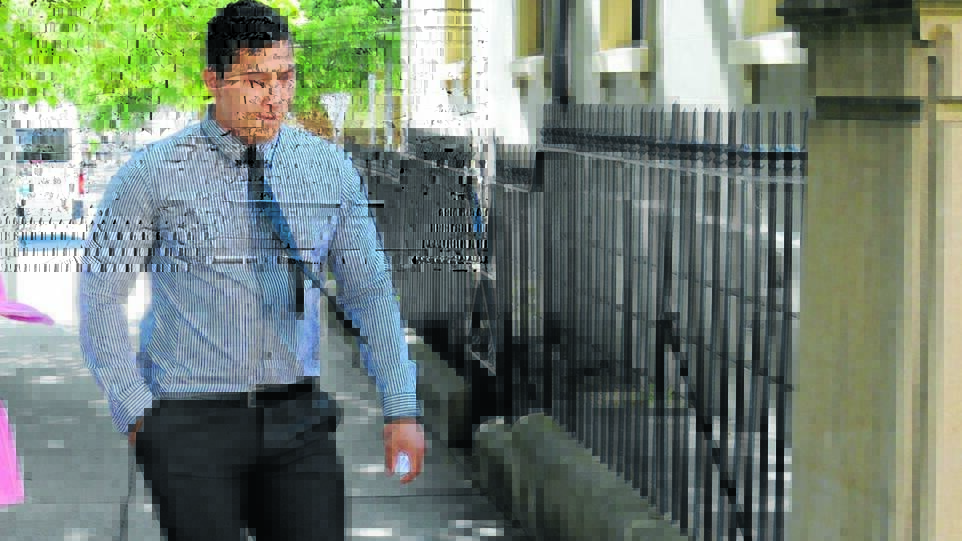 REPENTANT: Tony Mack Maclean has told his victim he's sorry for assaulting him.