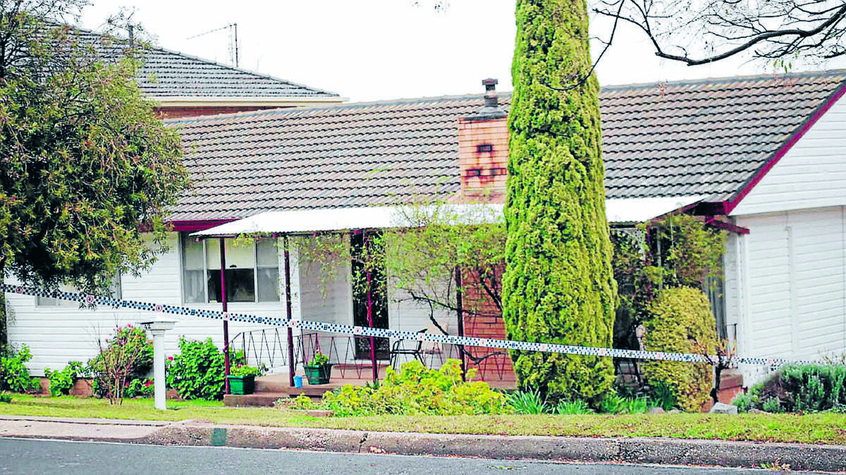 TRAGIC ACCIDENT: The Hanna Street home in Cowra where two people died of carbon monoxide poisoning.
