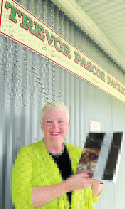 DREAM COME TRUE: Judy Pascoe with her brother-in-law’s book, The Pascoes: A Family Saga.  