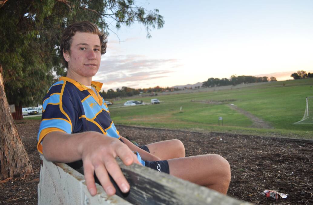 HEAD HUNTER: Hunter Ward has been named in the under 15s Junior Cockatoos squad after a brilliant NSW Country Junior Championship campaign with Central West. Photo: NICK McGRATH 0508nmward